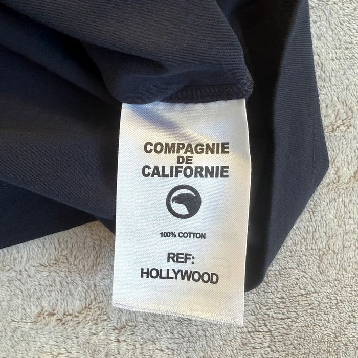 Compagnie de Californie - Tee-shirt "Hollywood" Bleu marine, taille L - photo numéro 5