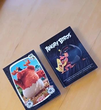 Lot de 5 cartes Angry Birds le film - Rovio 2016 & 2017