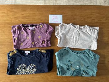 Lot de 4 t-shirts