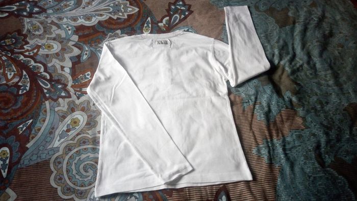 T-shirts blanc manches longues Scott & Fox - photo numéro 2