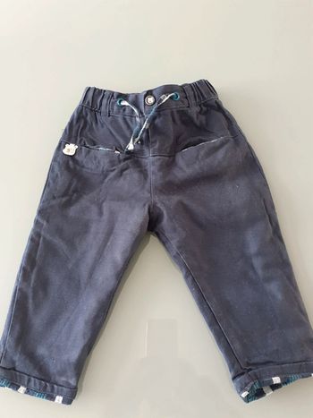 Pantalon doublé 12 mois