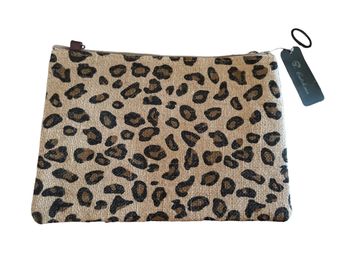 Pochette de rangement léopard