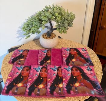 Lingettes pocahontas fuchsia