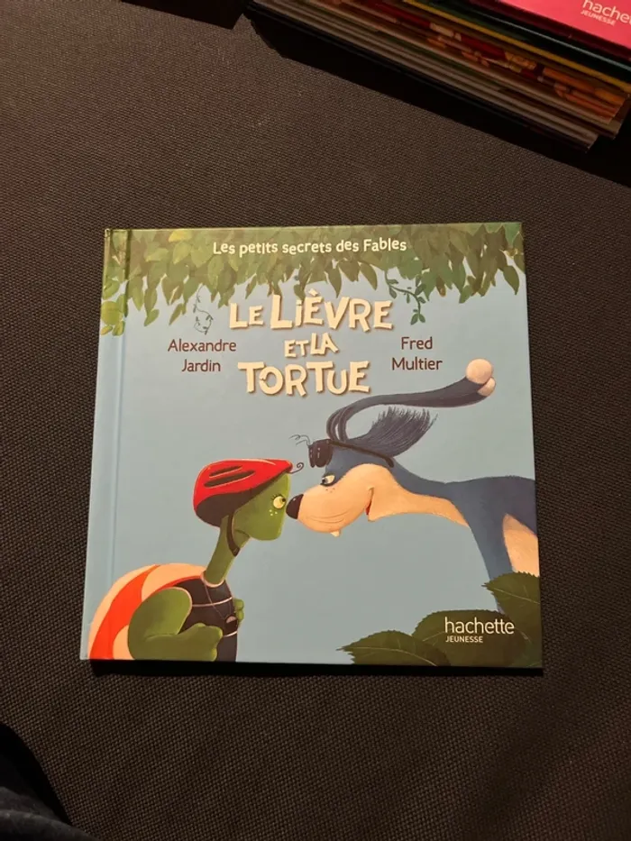 Livre pour enfants macdo le lièvre et la tortue