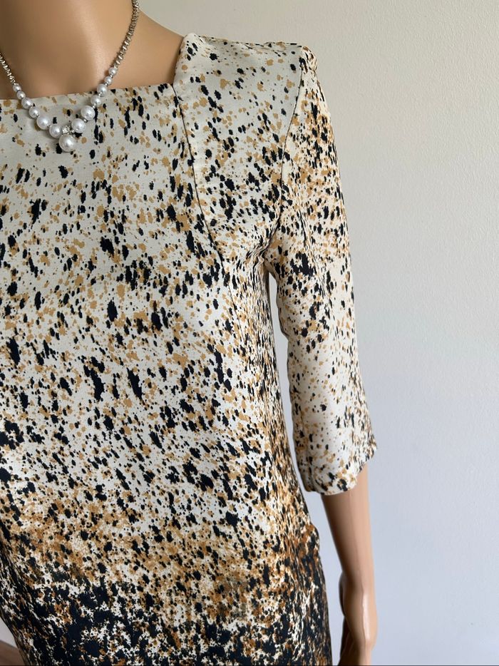 Robe imprimée à manches courtes Zara taille S jamais portée - photo numéro 4