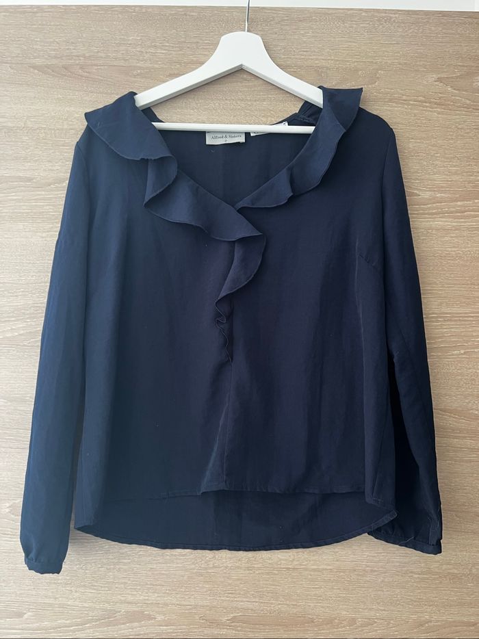 Blouse bleu marine