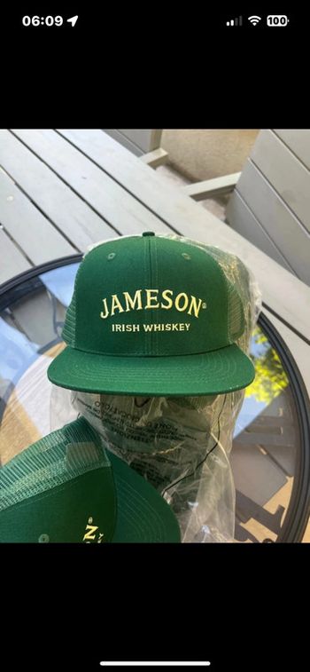 Casquette Jameson verte