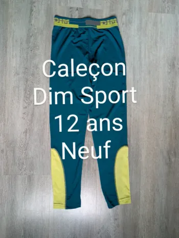 Caleçon de sport enfant 12 ans Neuf