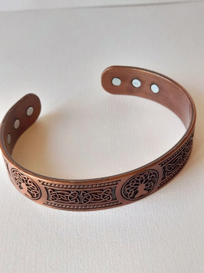 Bracelet magnétique arbre de vie - photo numéro 3