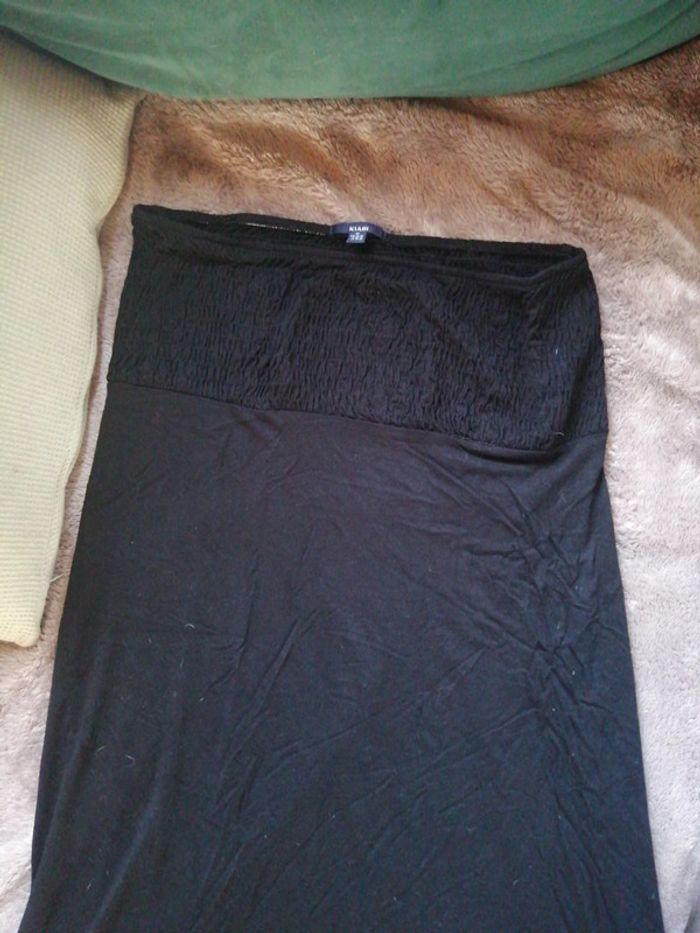 Lot de 2 jupes de grossesse noires - photo numéro 5