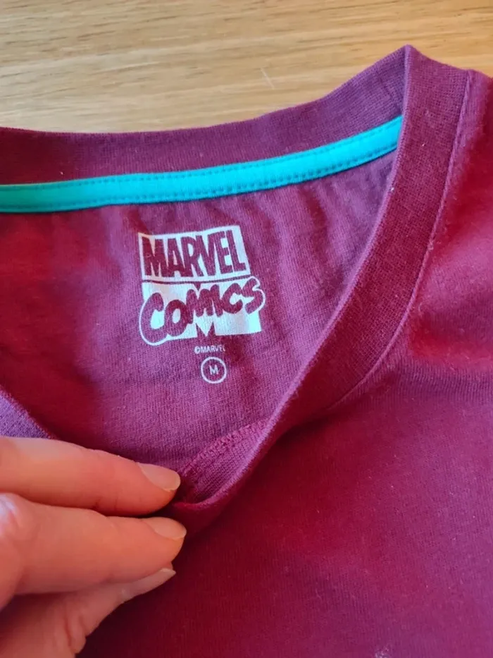 Tee-shirt Marvel Hulk M - photo numéro 6