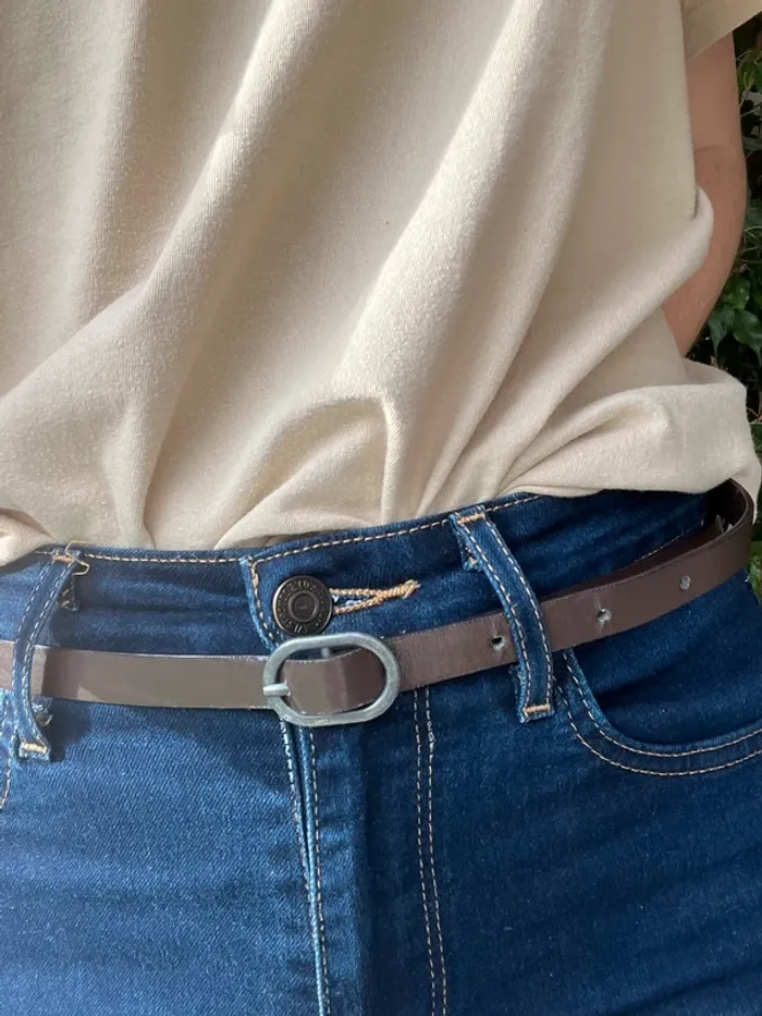Ceinture marron - photo numéro 3