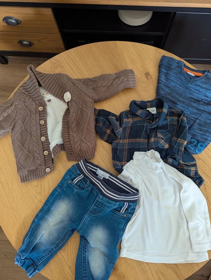 Lot de 18 vêtements bébé garçon - photo numéro 7