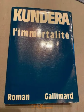Livre l'immortalité