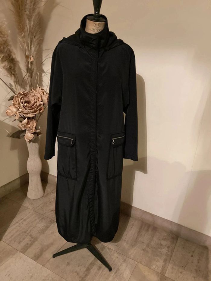 Imperméable long noir - photo numéro 5