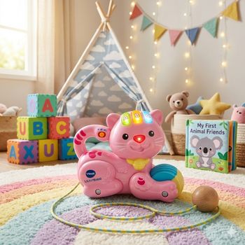 VTech Baby - 1, 2, 3 P'tit chat (Rose) 🎀