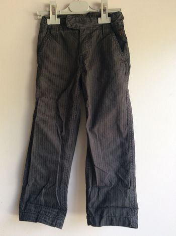 Pantalon rayé 4 ans