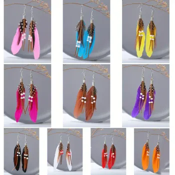 Boucles D'oreilles Pendantes