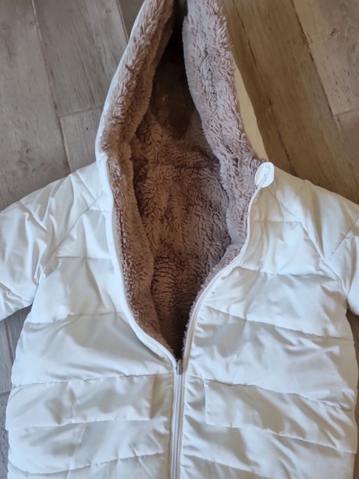 Très beau manteau réversible fille - photo numéro 2