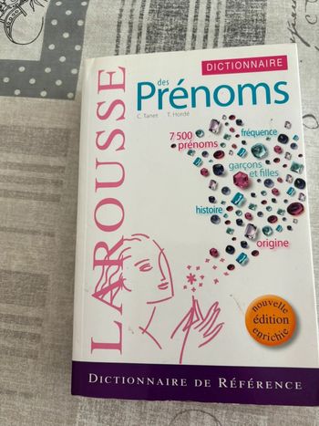 Larousse des prénoms
