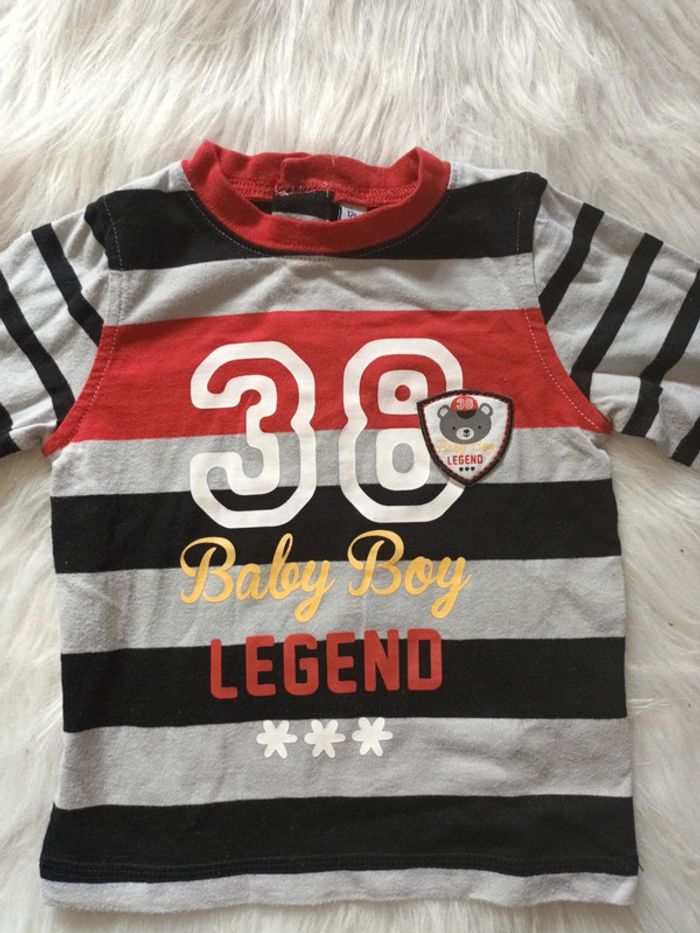 T shirt manches longues 12mois - photo numéro 2