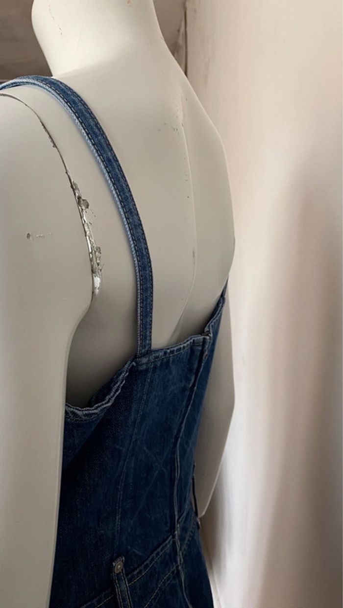 Robe en jean Levi's à bretelles taille M - photo numéro 3