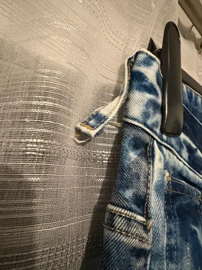 Short trouée bleu - photo numéro 5