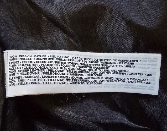 📌 Veste Bombers MANGO Cuir & Daim - photo numéro 9