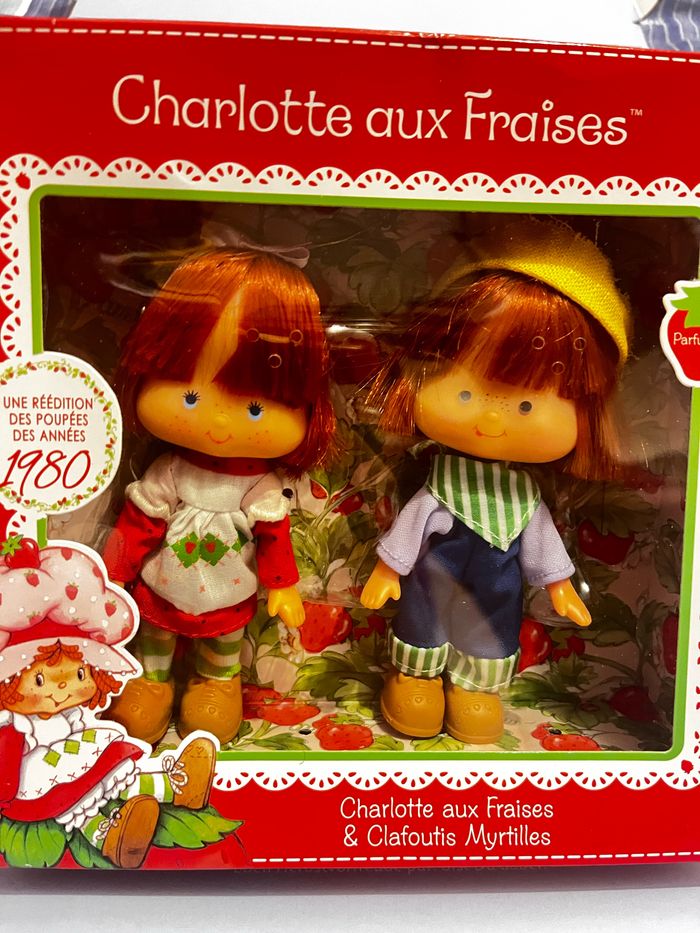 Lot de 2 poupée charlotte aux fraises, senteurs d’origines - photo numéro 3