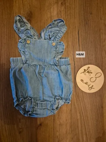 Combinaison été fille 3 mois