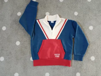 Tao. Sweat col zippé