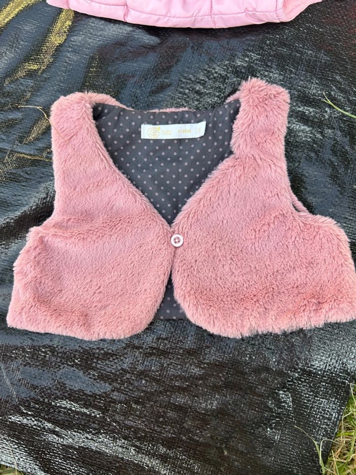 Gilet sans manche fille