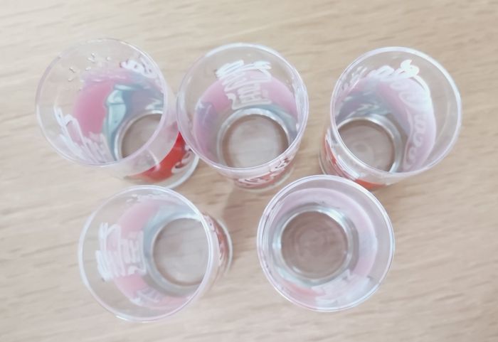 🌿 Lot de 5 verres de la marque Coca 🌿 - photo numéro 6