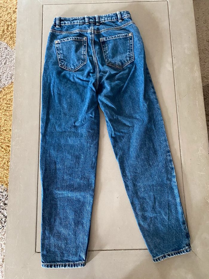 Jeans Pimkie bleu taille haute taille 32 XXS - photo numéro 9