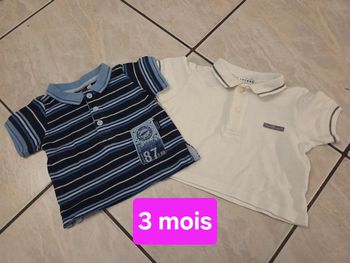Polo de taille 3 mois