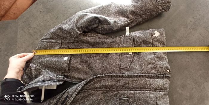 Veste de ski gris pailleté Roxy Silver - photo numéro 7