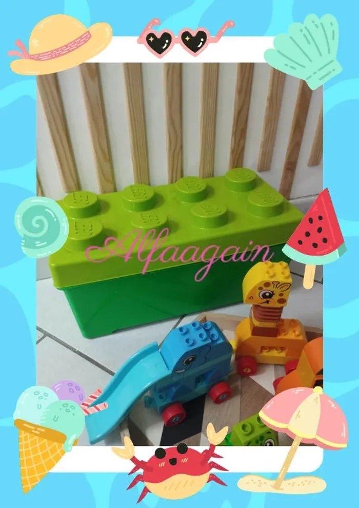 Coffret train des animaux lego - photo numéro 2