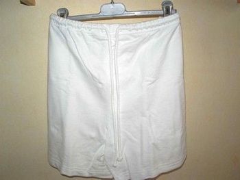 Short de grossesse blanc