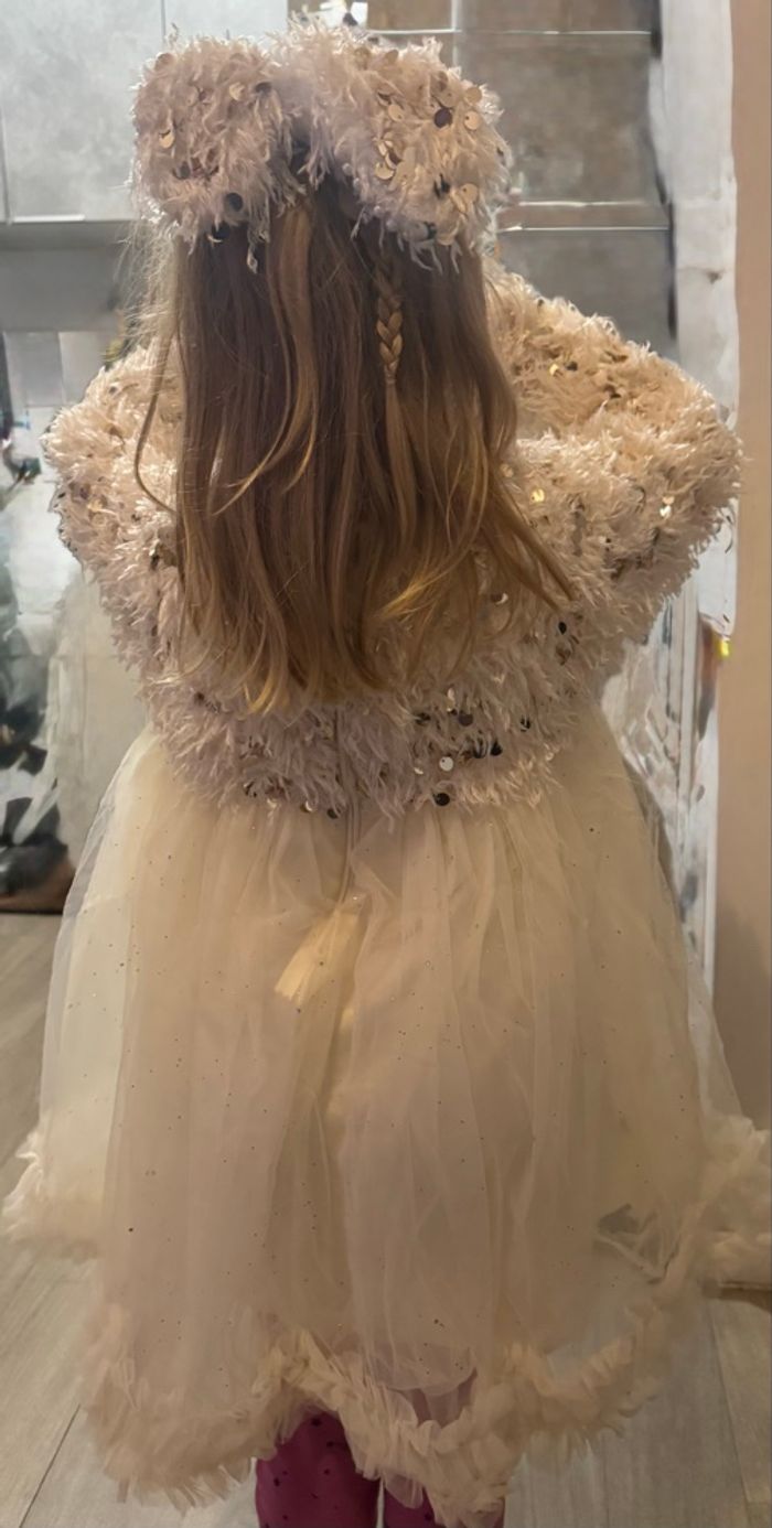 Magnifique robe de soirée pour filles de 5 ans - photo numéro 2