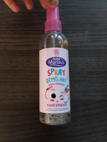 Spray démêlant fraise-cerise