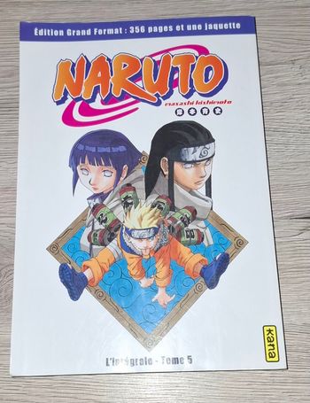 Grand livre manga Naruto tome 6