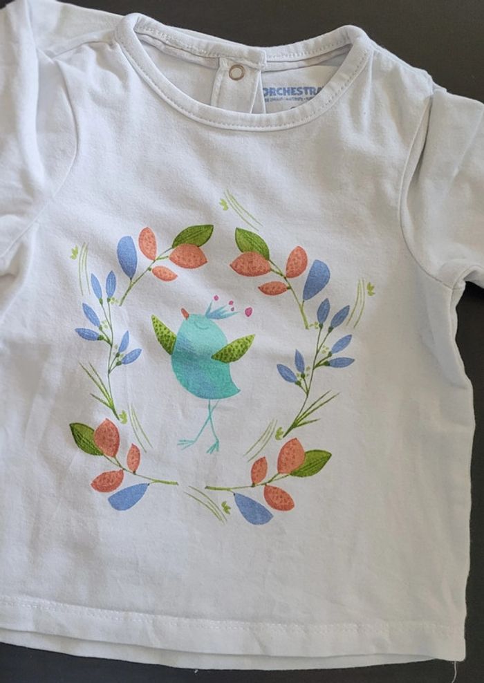 Lot hauts automne hiver fille 6 mois - photo numéro 7