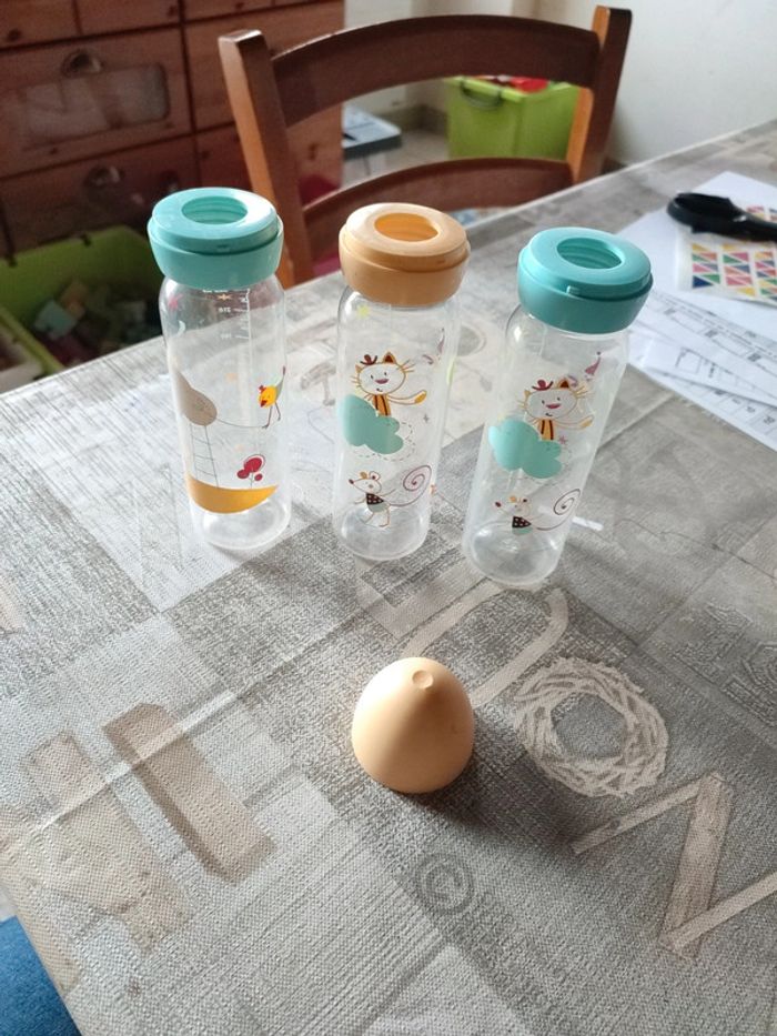 Lot de 3 biberons 240 ml