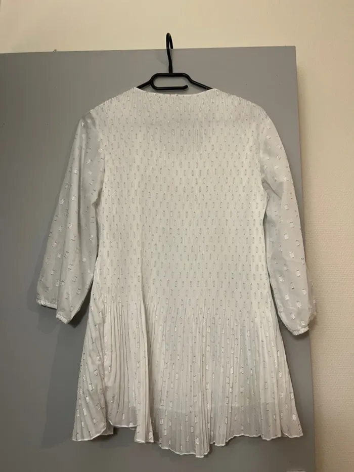 Haut chic blanc et argenté - photo numéro 6