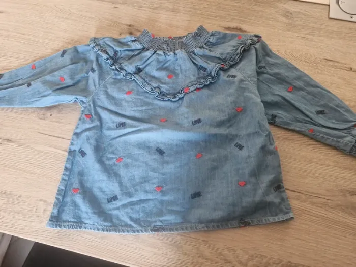 Chemise en jean