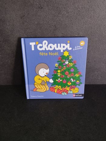 Livre T'choupi fête Noël