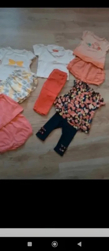 Lot d'ensembles fille