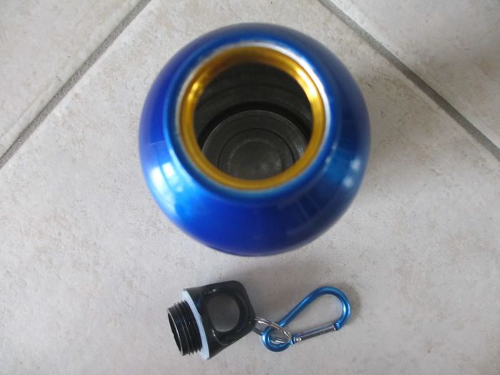Gourde métal bleue 40 cl - photo numéro 3