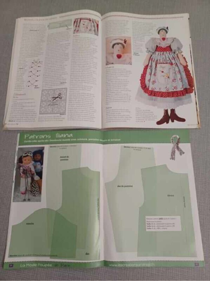 Lot livres sur les poupées les barbies les doudou - photo numéro 6