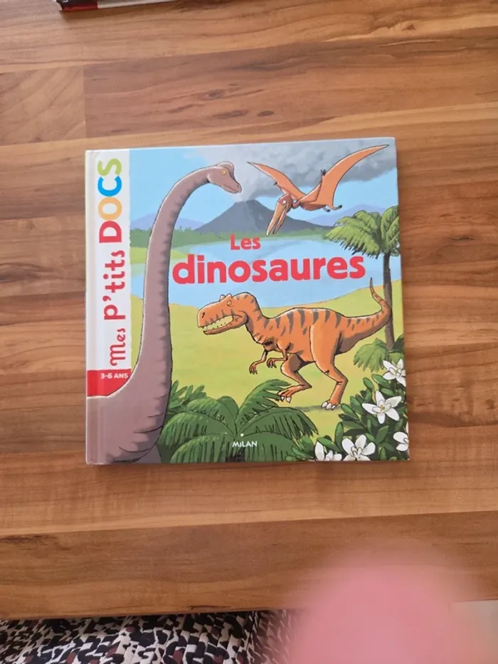 Livre Mes p'tit docs les dinosaures